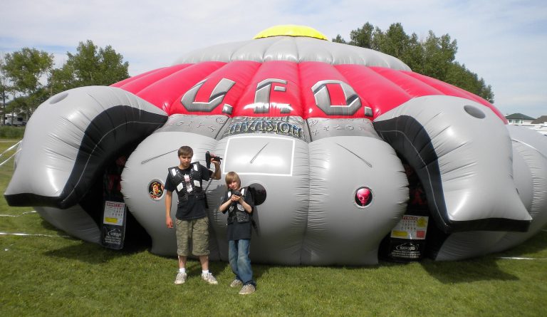 laser tag inflatables