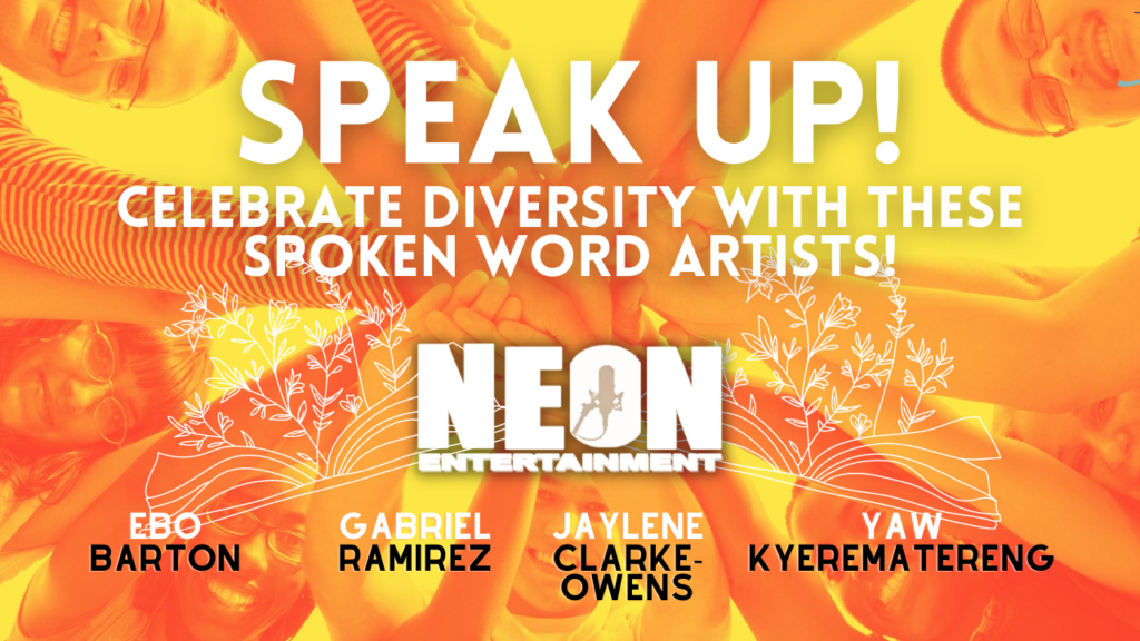 Spoken Word Blog Jan Neon Entertainment Booking Agency Corporate College Entertainment