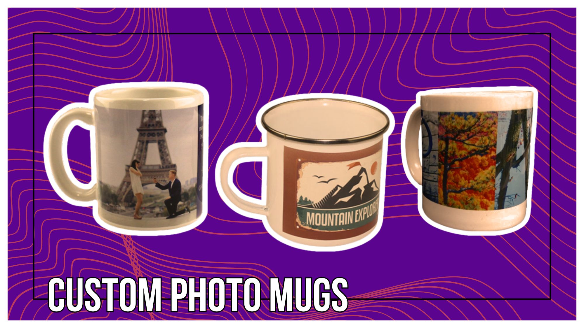 Coffee Shop Event Ideas Custom Photo Mugs